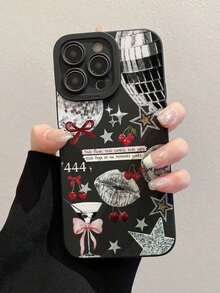 Free Shipping, Local Delivery In Mexico. Delivery In 4 Days. Soft And Shockproof Phone Case With Cartoon Lips Print. Compatible With IPhone 16/16 Pro/16 Pro Max/16 Plus, 15 XR/8, 15 Pro Max, 13 Professional Max/14 Professional Max, 11/12 Plus/14, A13, A22, A21S, A51, A52, S22 Ultra, A33,  10,  Note 11 4G,  11 Lite, A13, A23, S23 Ultra, S24, A14, A15, S23, A73, International Version, No National Version - 多色 3 - 查看 6