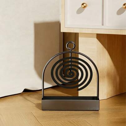 2pcs/1pc Mosquito/Incense Holder, Sandalwood Holder, Mosquito Coil Bracket, Metal Material Suitable For Hanging Or Sandalwood, Mosquito Coil Holder, Suitable For Decorating Living Rooms/Bedrooms And Outdoor Camping, Summer Essentials, Household Items, Outdoor Decoration, Home Decoration, Household Items, Household Essentials, Gifts For Women, Gifts For Men, Gifts For Mothers, Gifts For Fathers, Gifts For Grandfathers, Gifts For Grandmothers
