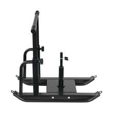 Fitness Sled With 5 Height Adjustable Levels, Black Weight Sled For Training, Weighted Training Sled For Homes, Gyms, Fitness Centers - A - View 3
