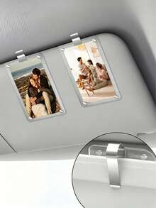 Kẹp ảnh vuông từ tính gắn tấm che nắng ô tô, khung ảnh nam châm acrylic trong suốt gắn tủ lạnh, phù hợp với ảnh cỡ ví, khung ảnh trang trí xe hơi tự làm theo yêu cầu, quà tặng cho cặp đôi, khung ảnh kỷ niệm thú cưng và gia đình, quà tặng ngày lễ, lý tưởng để trang trí xe hơi và làm quà tặng ngày Valentine. Phụ kiện ô tô, trang trí ô tô. - A - Xem 10