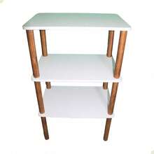 Multipurpose Shelving Unit With 3 Compartments - Organizer For Various Spaces - Versatile - Negro - Ver 7