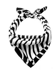 3Pcs D EXCEED Flight Attendant Costume Accessories Neck Scarf Hat For Women Cosplay Mother's Day Gift Theme Party Daily Outfit Beach Holiday - Multi-color 3pcs - View 6