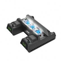 iplay P-4/P-4 Slim/P-4 Pro散热支架，P-4双手柄充电座，12槽立式充电底座，兼容P-4/Slim/Pro主机 - 查看 10