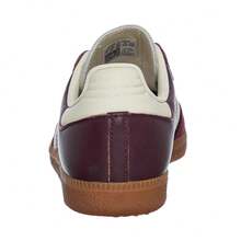 Adidas Samba OG Maroon Gold Metallic (Women's) - Maroon - View 6