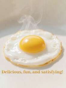 1個慢回彈壓力舒緩感官玩具 新款 Oh Fried Egg 捏捏玩具 創意爆紅可愛荷包蛋捏捏玩具 休閒紓壓玩具 軟萌趣味搞怪禮物 生日禮物 節日禮物 派對小禮物玩具 - 解壓縮荷包蛋 - 查看 1