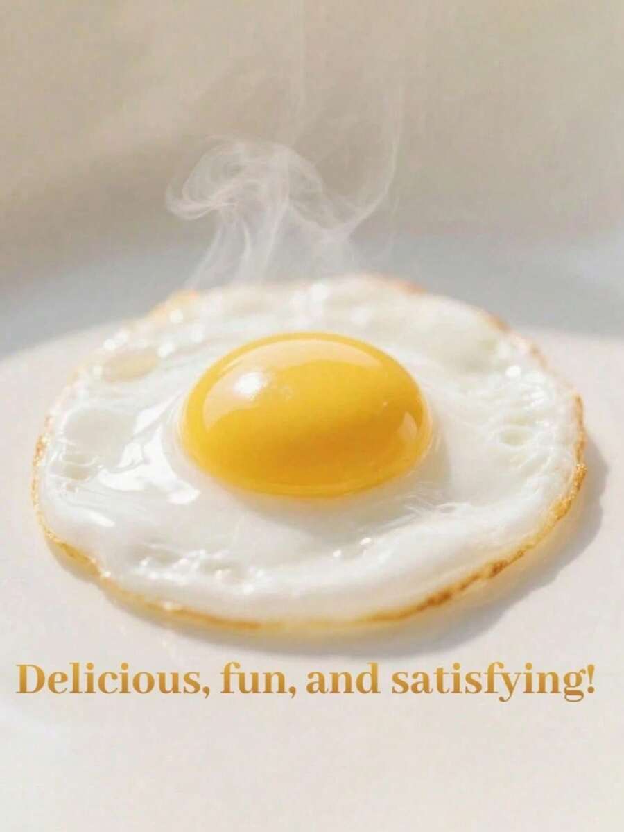 1個慢回彈壓力舒緩感官玩具 新款 Oh Fried Egg 捏捏玩具 創意爆紅可愛荷包蛋捏捏玩具 休閒紓壓玩具 軟萌趣味搞怪禮物 生日禮物 節日禮物 派對小禮物玩具 - 解壓縮荷包蛋 - 查看 1