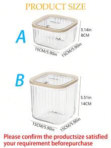 1个/2个装洗衣粉收纳盒，带盖收纳罐，大容量收纳盒，洗衣液/洗衣粉收纳盒，洗衣珠分配器容器，清洁用品收纳，家居用品，适用于洗衣房、浴室、卫生间、浴室配件。[温馨提示：请查看首页的翻盖安装视频。谢谢！] - 彩色 - 查看 3