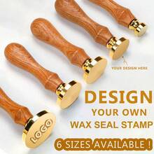 Customized Christmas Wax Seal Stamp Set, Customized Wax Seal Stamp Logo, Christmas Invitation Wax Seal Stamp Set, Customized Wax Seal Stamp, Any Logo, Personalized Gift - Multicolor - View 2