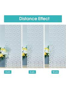 Màng phim cách nhiệt cho cửa sổ, màng phim chống tia UV 100% cho cửa kính, miếng dán cửa sổ hình kim cương có thể tháo rời, miếng dán cửa sổ làm mát, không keo/kiểm soát nhiệt/chống tia UV cho giấc ngủ ban ngày và sự riêng tư cao. - kim cương - Xem 6