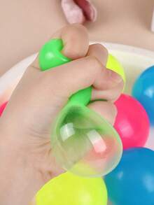 16/8/6/4pcs Glow-In-The-Dark Ceiling Balls, Luminous Sticker Balls, Suitable For Birthday And Graduation Gifts - Multicolor - View 5