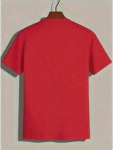 Camiseta Gráfica Gym Therapy - Cuello Redondo Casual, 100% Algodón, Suave y Transpirable, Corte Holgado, Camiseta de Verano - Perfecta para Entrenamientos, Fitness, Amantes del Gimnasio, Uso Diario. Camiseta Retro Pop de los 90 para Todos los Géneros 2026 - Estilo Urbano Vintage Unisex, Camiseta de Manga Corta de Algodón Suelto con Cuello Redondo, 100% Algodón - Rojo - Ver 3