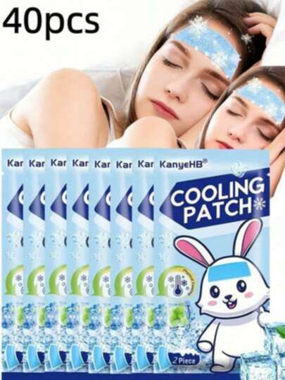 20/10pcs Cooling Patches, Comfortable Strong Adhesive, Ideal Cooling Choice For Home And Travel, Individually Packaged, Essential For Summer, Suitable For Travel, Small Gifts, Parties, Outdoor, Portable Travel, Hiking & Camping, Portable Tools, Summer Essential, Summer Portable
