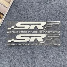2pcs SRF Line Stickers, Global Racing Factory Decals, Waterproof Vinyl Cut Motorcycle Accessories Stickers, Motorcycle High-Performance Stickers, Domineering Pattern, Durable - 1 SET - View 9