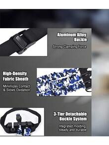 1pc Adjustable Pull-Up Assist Band, Resistance Band For Strength Training, Anti-Breakage - Royal Blue - View 5