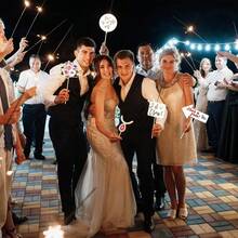 23 Stücke Papier Hochzeitsparty Fotobox Requisiten - Requisiten Set, geeignet für Bankette, Junggesellinnenabschied Dekoration (sortierte Muster) Fotobox Requisiten - Übersicht 8