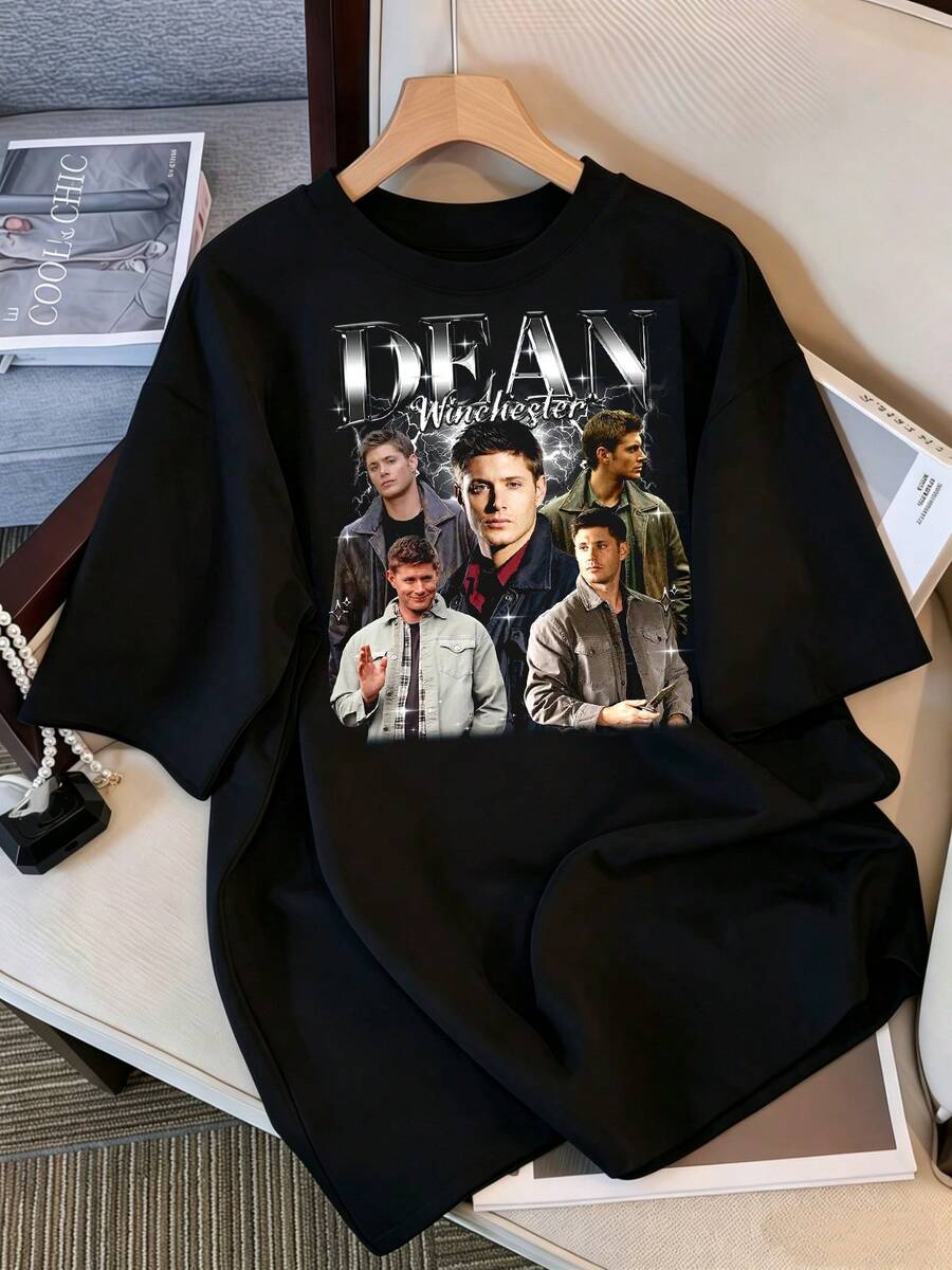 Dean Winchestes T-Shirt, Hacked T-Shirt, Gift For Women And Men, Unisex T-Shirt - Black - View 1