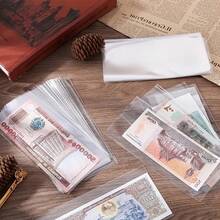 200pcs Banknote Bags, Commemorative Coin And Banknote Storage Bags, Use This Series To Organize Your Banknotes - A - View 5