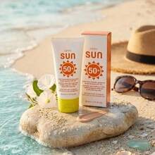Protector Solar Facial con color jafra Sun 50+ amplio espectro  FPS 50+ Protección muy alta - Blanco - Ver 2