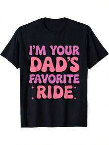 Funny Inappropriate-Shirt Funny Inappropriate I'Your Daddy's Favorite Car-Shirt Fabric Weight Washable Men And Women-Shirt Gifts Men Women Mom Dad Friends Men Size S-3XL - màu đen - Xem 7