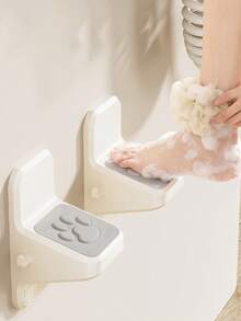 1pc Bathroom Foot Pedal, Shower Foot Washer, Toilet Bathroom Foot Mat, Hands-Free Foot Pedal For Elderly, Pregnant Women, No Drilling Required - Multicolor - View 6
