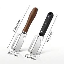 304 Stainless Steel Sugarcane Peeler Knife With Anti Slip Plastic Handle, Multi Purpose Fruit And Vegetable Peeler,For Pineapple, Pumpkin, Sugarcane And More, Manual Sugarcane Cutter, Bottle Opener, Suitable For Home Kitchen Restaurant Accessories - Multicolor - View 14