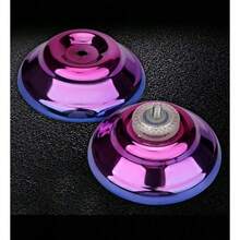 Squishy--Non-Responsive Yo-Yo, AlloyMaterial, Purple Color, Suitable ForBeginners, Adults, Intermediate AndAdvanced Players - Multicolor - View 5