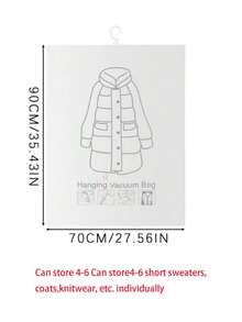 简约实用,外观高档,适合收纳衣物、床上用品和毯子,可用于家庭衣柜和学生宿舍。可收纳连衣裙、衬衫、外套和各种学习用品。真空压缩功能有效节省衣柜空间,防尘、防潮、经久耐用,是理想的收纳之选。 - 彩色 - 查看 14