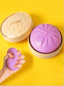 1 cái/2 cái/4 cái Đồ chơi bóp chậm hình bánh bao, Đồ chơi giải tỏa căng thẳng màu dopamine, Giảm lo âu tự kỷ cho người lớn, Đồ chơi bóp cầm tay du lịch, Quà tặng sinh nhật Lễ Phục sinh Halloween Giáng sinh tiệc, Màu ngẫu nhiên - Nhiều màu - Xem 13