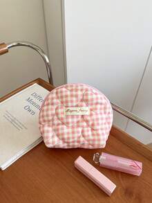 MEYOU FAIRY AGG,Borsa a conchiglia, Piccola borsa a cuscino fresca, Borsa per il trucco per donne, Borsa fodera interna, Borsa da viaggio portatile per il lavaggio, Borsa a mano, Borsa versatile per la conservazione dei prodotti per la cura della pelle, Astuccio per matite per studenti, Borsa per la conservazione di assorbenti igienici per donne, Regali per mamma e fidanzata - Multicolore - Visualizzare 14