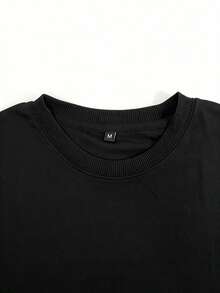 Camiseta de cerveza "Hola Oscuridad, Viejo Amigo"| Diseño vintage de aventura en bar con proverbio irlandés Stout, manga corta, cuello redondo, tela sin elasticidad, perfecta para pubs irlandeses, fiestas y ropa casual - Negro - Ver 4