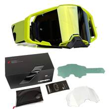Motorcycle Goggles Set Off Road Riding Dustproof Windproof Sports Glasses For Men MX ATV Cycling Ski Snowboard Protective New - 2 - Xem 3