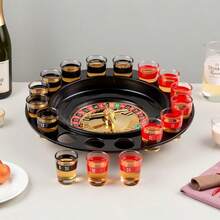 Rotating Drinking Game For Adults Party White Elephant Gifts For Adults Ideas, Fungames For Adult Party, Juegos Para Adultos Mesa Devino Spinner Prop, Perfect For Game Nights, Bachelorette Parties - Black - View 6