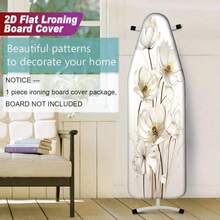 1pc 2D Ironing Board Cover – Easy-To-Clean, Dust-Proof Cover (Ironing Board Not Included). Features An Elastic Edge For Easy Installation, Fits Various Sizes, And Provides Excellent Protection For Your Ironing Board. - A - View 4
