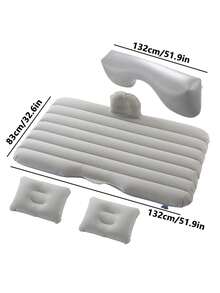 1pc Portable Inflatable Mattress, Inflatable Bed, Multifunctional Mattress For SUV, Outdoor Camping Beach (No Air Pump) - Multicolor - View 11