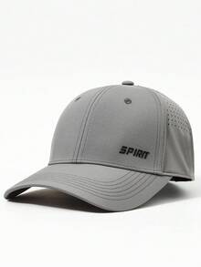 1pc Y2K Vintage Baseball Cap, Letter Pattern, Adjustable Unstructured Solid Color Hat, Classic Low Profile, Suitable For Outdoor, Casual, Unisex - Baseball Cap - View 15