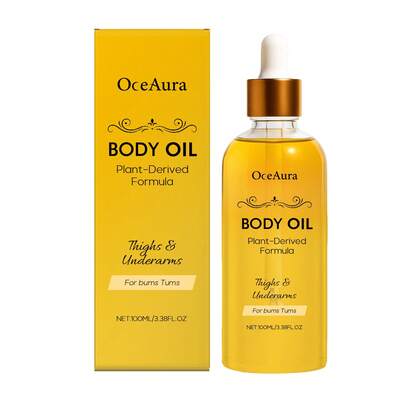 100ml Body Moisturizing Essential Oil, Smooth & Soft Skin, Refreshing Daily Massage Care Oil