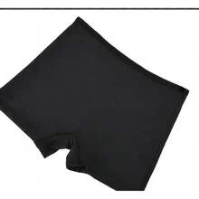 Pantalones cortos de  para mujer, tipo bóxer, sin costuras, ropa interior femenina, bragas, pantalones cortos protectores en negro y beige - Rosa de camarón - Ver 3