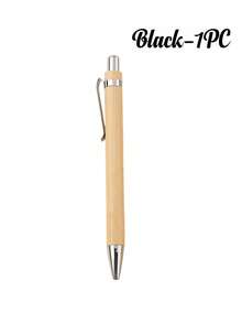 Bộ 20 bút bi tre tùy chỉnh, mực đen và xanh dương, thích hợp cho học sinh, văn phòng, đám cưới, tựu trường, ngày Nhà giáo, mùa tốt nghiệp. - Nhiều màu - Xem 12
