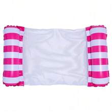 Aufblasbarer Schwebe-Hängematte für den Sommer, geeignet für Erwachsene in Schwimmbädern, am Strand und für andere Wasseraktivitäten. Multifunktionale PVC Poolliege mit Schwebe- und Liegestuhl-Funktion, ideal für Reisen und den heimischen Swimmingpool - Verschiedenfarbig - Übersicht 13