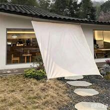 1件矩形遮阳帆 - 防水涤纶牛津布，PU涂层，配备防锈金属D型环，矩形遮阳帆，防水防紫外线，适用于户外露台、草坪、沙滩、花园、车棚、后院露台和凉亭。 - 方形遮陽帆 - 查看 9