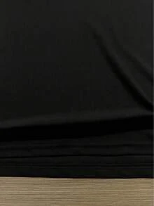Camiseta Casual para Hombre con Estampado de la Letra 'Paloma Blanca' - Elegante Camiseta con Gráficos de Doble Cara, Cuello Redondo Cómodo Hecho de Tela, Adecuada para Uso Diario en la Moda Urbana.Camiseta Y2k - Negro - Ver 5