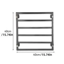 1 xe đẩy cây bằng kim loại chịu lực có bánh xe có thể khóa - Giá đỡ vuông 10" và 12", thích hợp sử dụng trong nhà/ngoài trời, xe đẩy kệ ngoài trời cho vườn - Nhiều màu - Xem 17