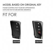 Flash Diamond Series For Lexus NX200 LC GS RX300 ES IS LX RC UX260h LS500h LS500 LC500 LC500h TPU Car Remote Key Case Cover Protect Shell Fob Accessories - A - View 5
