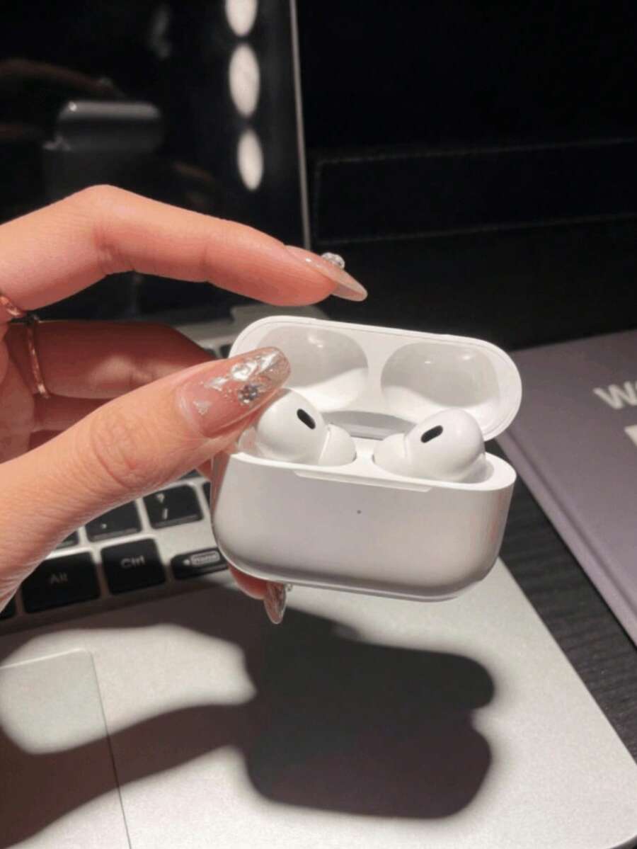 True Wireless Bluetooth Earbuds - Compatible With Apple And Android, Built-In Microphone, Sweat-Resistant, Up To 24 Hours Playtime - White - View 1