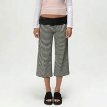 Pantalones Capri Holgados de Estilo Y2K para Mujer, Pantalones Anchos y Cortos, Estilo Gaucho, Cómodos, Casuales, para Yoga, Pijama - G - Ver 5