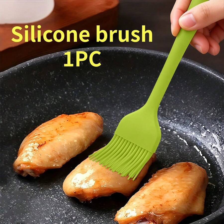1 Cọ phết dầu mỡ bằng silicon, cọ phết bánh ngọt và dầu mỡ, cọ phết dầu mỡ nướng BBQ, cọ phết sốt bánh kếp trong nhà bếp, chịu nhiệt, dùng để phết dầu hoặc sốt lên vỉ nướng, dụng cụ nấu nướng, kẹo - Đa năng dùng cho nướng, BBQ, làm bánh và nấu ăn ngoài trời, nhà bếp gia đình, tiệc tùng, dụng cụ nhà bếp và đồ dùng làm bánh bền bỉ, quà tặng Ngày của Mẹ, quà tặng Lễ Phục Sinh. - - - Xem 1