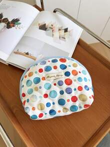 MEYOU FAIRY AGG,Borsa a conchiglia, Piccola borsa a cuscino fresca, Borsa per il trucco per donne, Borsa fodera interna, Borsa da viaggio portatile per il lavaggio, Borsa a mano, Borsa versatile per la conservazione dei prodotti per la cura della pelle, Astuccio per matite per studenti, Borsa per la conservazione di assorbenti igienici per donne, Regali per mamma e fidanzata - Multicolore - Visualizzare 19
