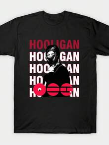 2026 Neues Hooligan-T-Shirt: Dieses stylische Sommer-T-Shirt ist die perfekte Wahl für - Schwarz - Übersicht 6