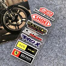 AD Pegatinas impermeables, protectoras solares y reflectantes para automóviles, pegatinas de patrocinio para motocicletas, pegatinas para cascos, decoración de motocicletas y vehículos eléctricos, reparación de arañazos - Multicolor - Ver 20