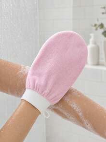 3/2/1 Peças Conjunto de Luvas e Escovas Esfoliantes para o Corpo, Adequado para Chuveiro, SPA, Massagem, Inclui Luvas Esfoliantes, Toalha Dupla Face e Escova Corporal, Limpeza Profunda, Remove a Pele Morta - Visão 7
